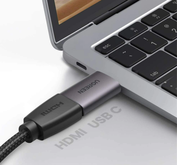 Adaptador USB Tipo C a HDMI Hembra US320 70450 Ugreen - Gris
