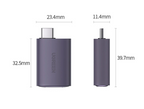 Adaptador USB Tipo C a HDMI Hembra US320 70450 Ugreen - Gris