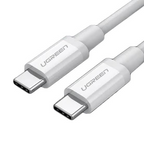 Ugreen Cable USB-C Macho a Macho 40Gbps 8K PD 100W US506 Blanco