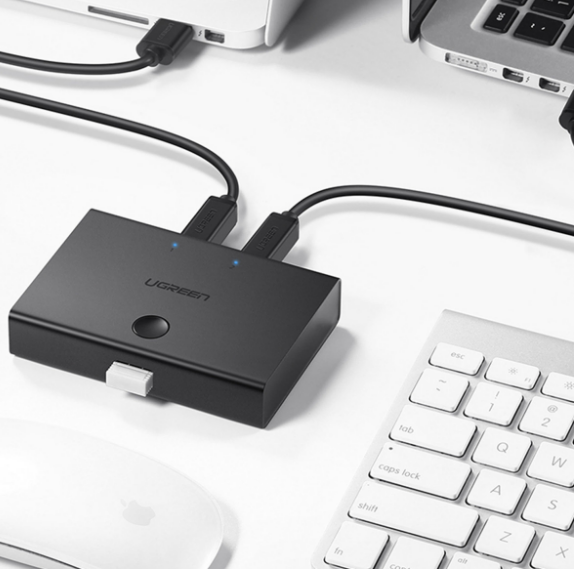 Conmutador USB 2 en 1 30345 Ugreen - Negro