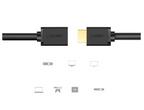 Cable Extencion HDMI Tipo B Macho a HDMI Hembra HD107 10145 Ugreen - 3M Negro