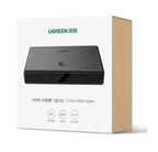 Conmutador 2 HDMI Tipo B a 1 HDMI Tipo B CM186 50707 Ugreen - Gris