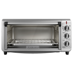 Black + Decker horno de conveccion extra ancho 8 rebanadas inox TO3260XSBD