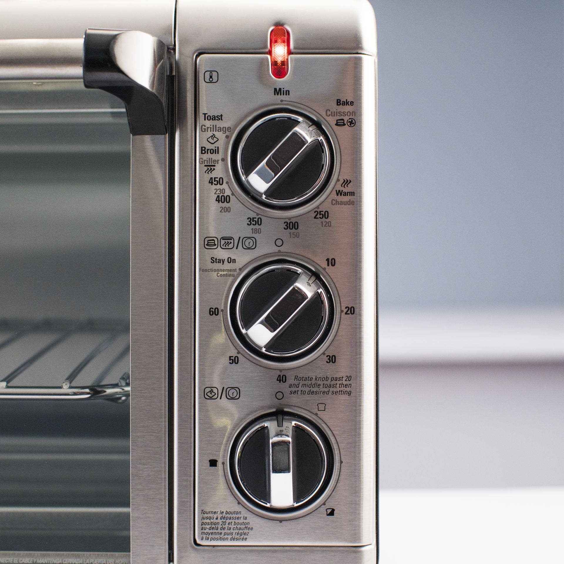 Black + Decker horno de conveccion extra ancho 8 rebanadas inox TO3260XSBD