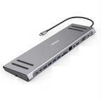 Onten Estacion Dock Multifuncional OTN-9199A Plateado