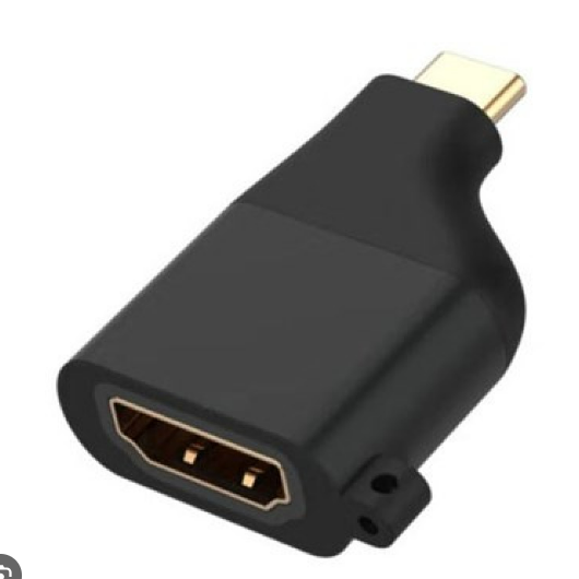 Onten OTN-9532T Adaptador USB C a HDMI 4K Negro