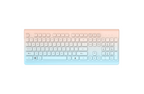 Teclado Marvo WK005D Inalambrico Oficina Morado