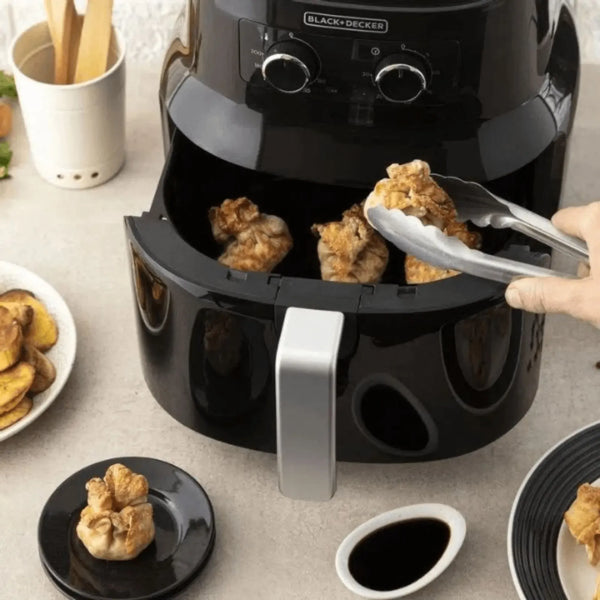 Black + decker freidora aire 4L negra HF4004B