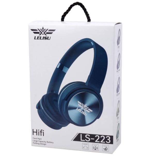 Audifonos Manos Libres Bluetooth LS-223 Lelisu - Celeste
