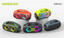 Parlante Bluetooth Hopestar A50 Party Verde 80W IPX6