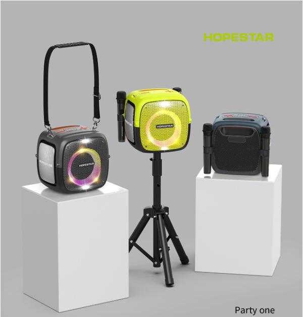 Hopestar Parlante Bluetooth Partyone Negra - Sonido Potente
