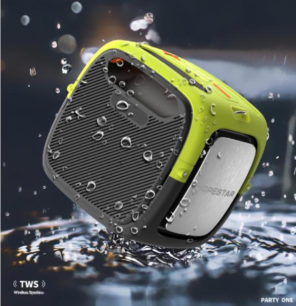 Parlante Bluetooth Partyone Hopestar - Negra