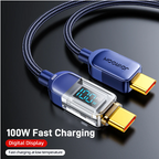 Cable USB Tipo C a Tipo C S-CC100A4 Joyroom - Azul