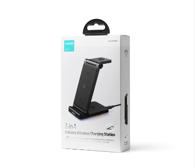 Joyroom Holder Carga Inalambrica JR-WQN01 Negro Accesorios Celular