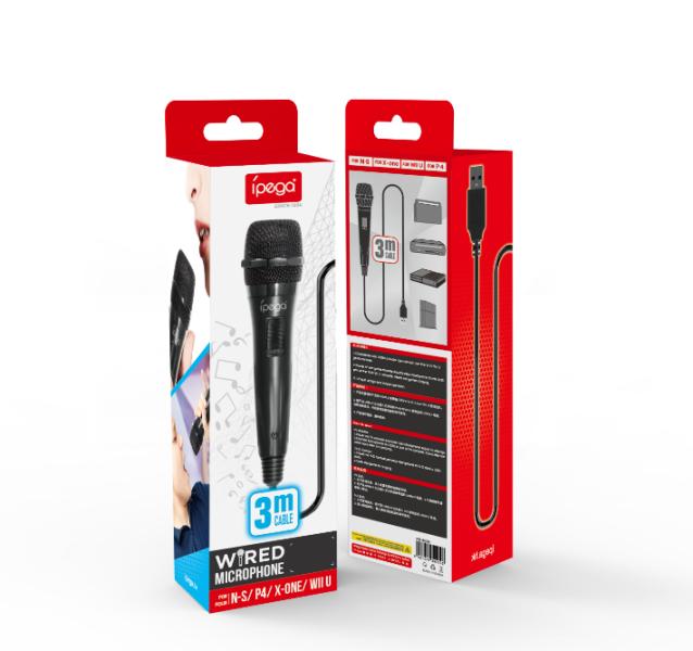Microfono USB PG-9209 Ipega - Negro