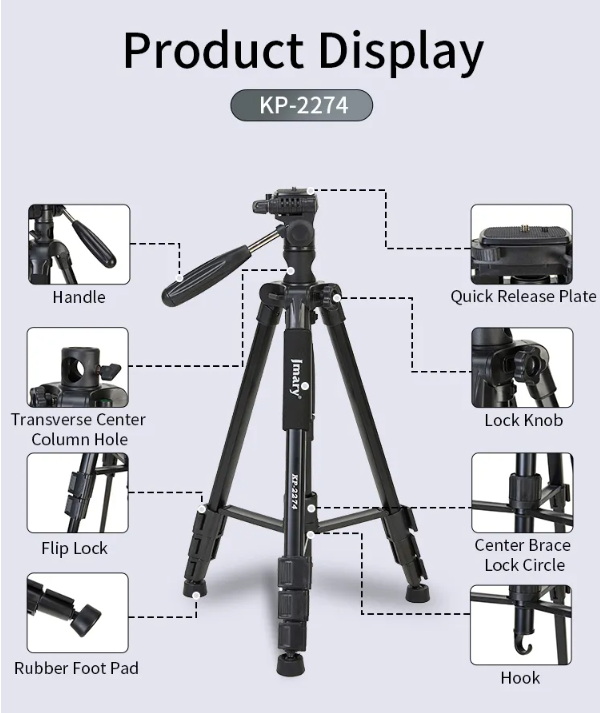 Tripode KP-2274 Jmary