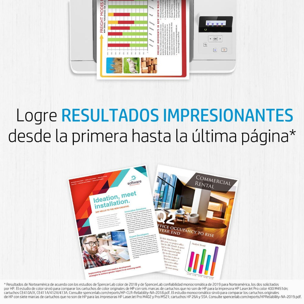HP toner negro CF258X