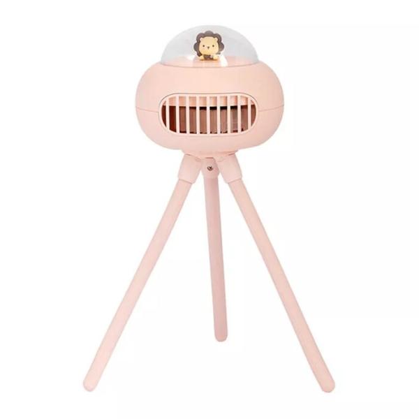 Ventilador Portatil Remax F28 Rosado