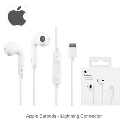AUDIFONOS LIGHTNING IPHONE 7/13 PRO MAX 1.1 "S" BLANCO