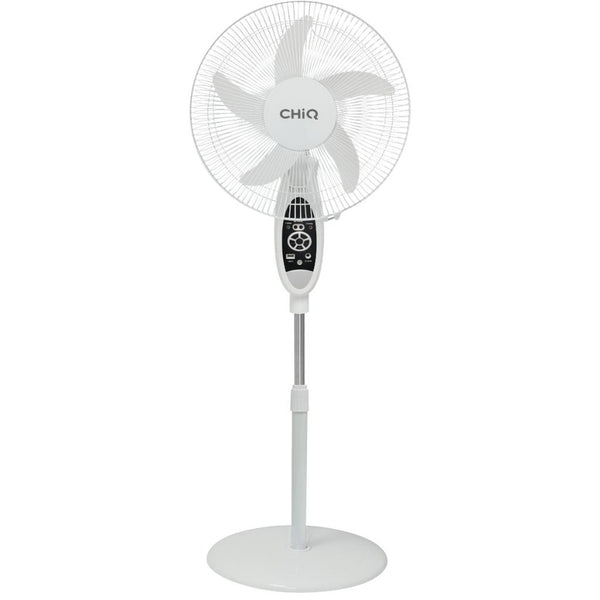 Ventilador Chiq pie recargable 16 pulgadas 9 velocidades USB luz LED CQVF16RN0IT1W