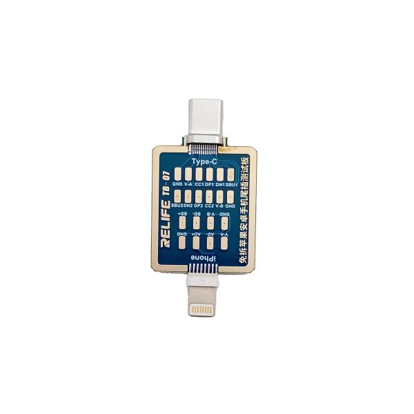 Probador Carga Relife TB-07 Lightning Diagnostico Rapido