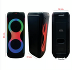 Parlante Bluetooth Soonbox RX-1008 Negra Sonido Potente