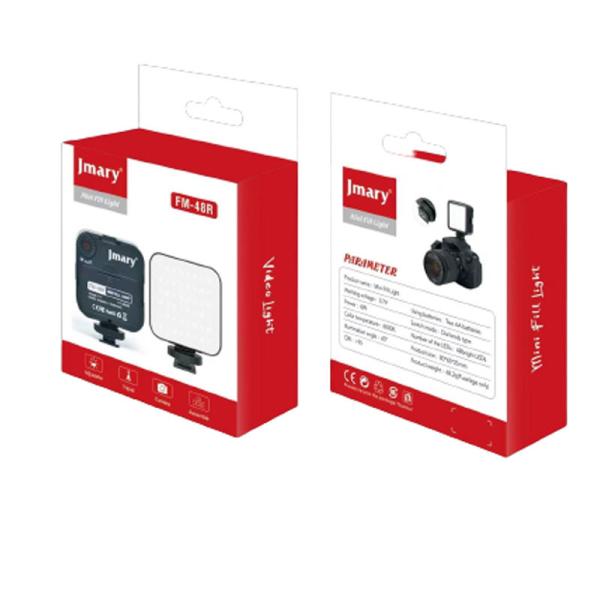 Panel de Luz para Camara FM-48R Jmary - Negro