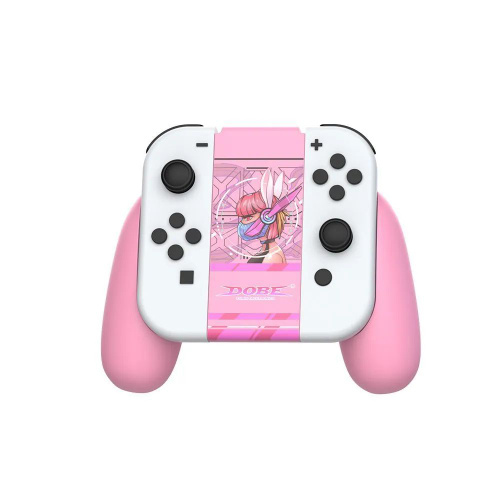 Soporte Control Joycon Nintendo Switch ITNS-2145 Dobe - Rosado