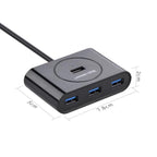 Hub USB Tipo a CR113 20291 Ugreen - Gris