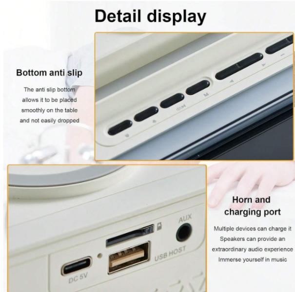 Parlante Bluetooth P14 Soonbox - Negra