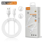 Cable USB Tipo C LS541 Ldnio - Blanco