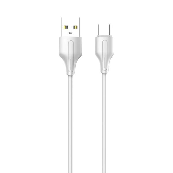 Cable LDNIO USB Tipo C LS542 Blanco 2m 2.1A