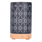 Difusor Aroma Humidificador Negro Madera