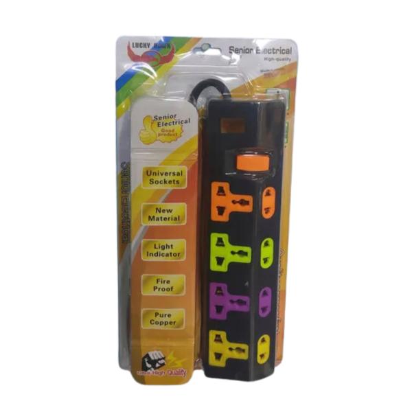 Lucky Hawk Regleta 526 Negro 2500W
