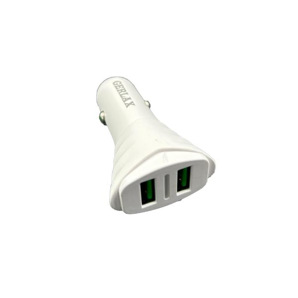Cargador Cubo Carro GC-09 Gerlax - Blanco Tipo C