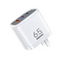 Cargador Remax Cubo Casa Figen RP-U60 Blanco 65W