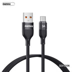 Remax Cable Usb Tipo C Rc-C136 Alyoncai Azul - Carga Rápida y Datos