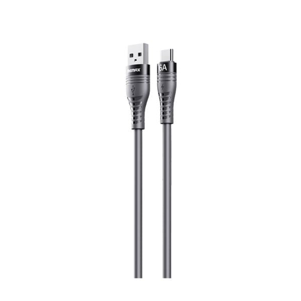 Remax Cable USB-C RC-C138 Serie Bintrai Morado Carga Rapida