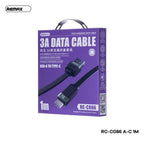 Cable USB Tipo C-c RC-C086 Serie Ruiliang Remax - Negro