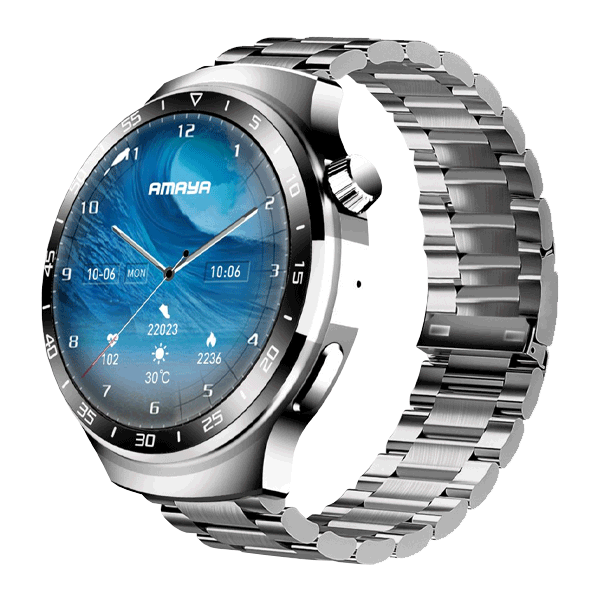 Amaya Reloj Inteligente Asw-01 - Plateado