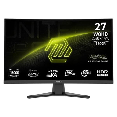 Monitor Gaming MSI MAG 275CQF E18 27" Curvo 1440p 180Hz