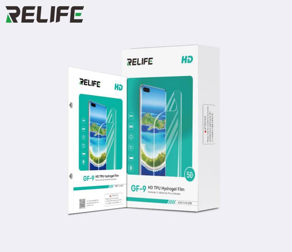 Lamina Hidrogel Relife GF-9 para Pantallas Hasta 7"