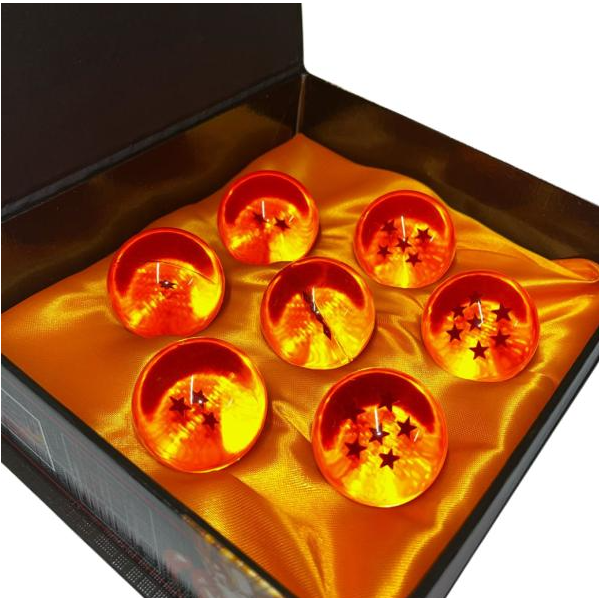 Set Esferas del Dragon Naranja Dragon Ball 4.5cm Imagen principal del producto