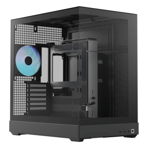 Case Apnx V2-F-BK-V1 Mid Tower RGB Negro 4 Ventiladores Imagen principal del producto