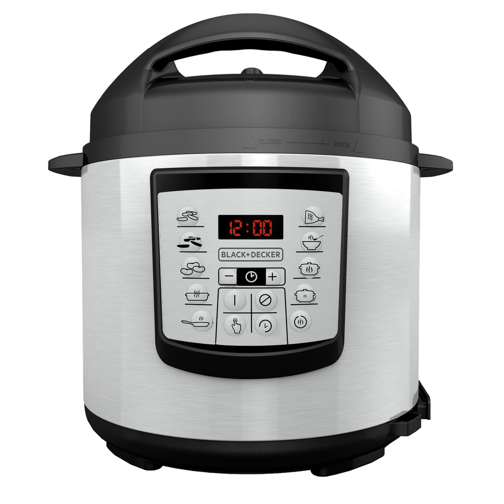 Black + Decker Olla Multi-Usos Digital 6L PR100SD Inox