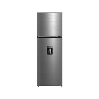Midea refrigerador top mount 13 pc con dispensador color acero inoxidable   MDRT489MTM46W