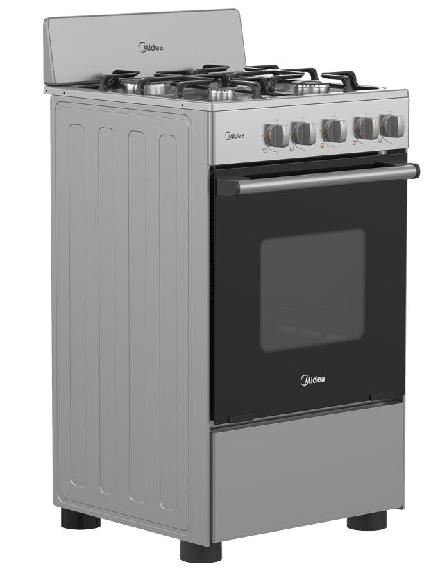 Midea cocina a gas 20 pulgadas 4 quemadores hierro fundido MGS20F0BKAGG-CA Imagen secundaria del producto