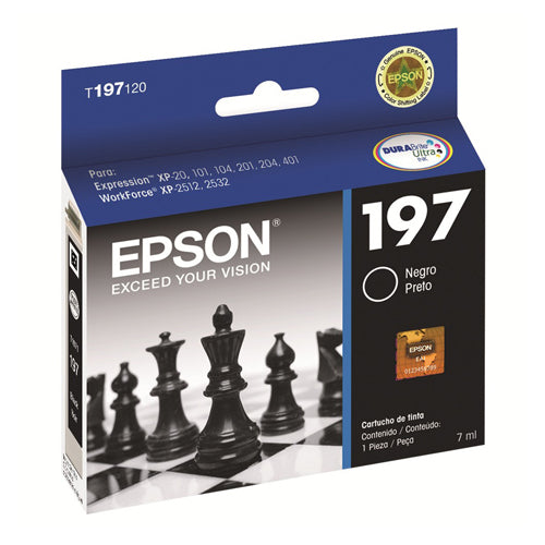 Epson Cartucho Negro T197120-AL para XP/WF