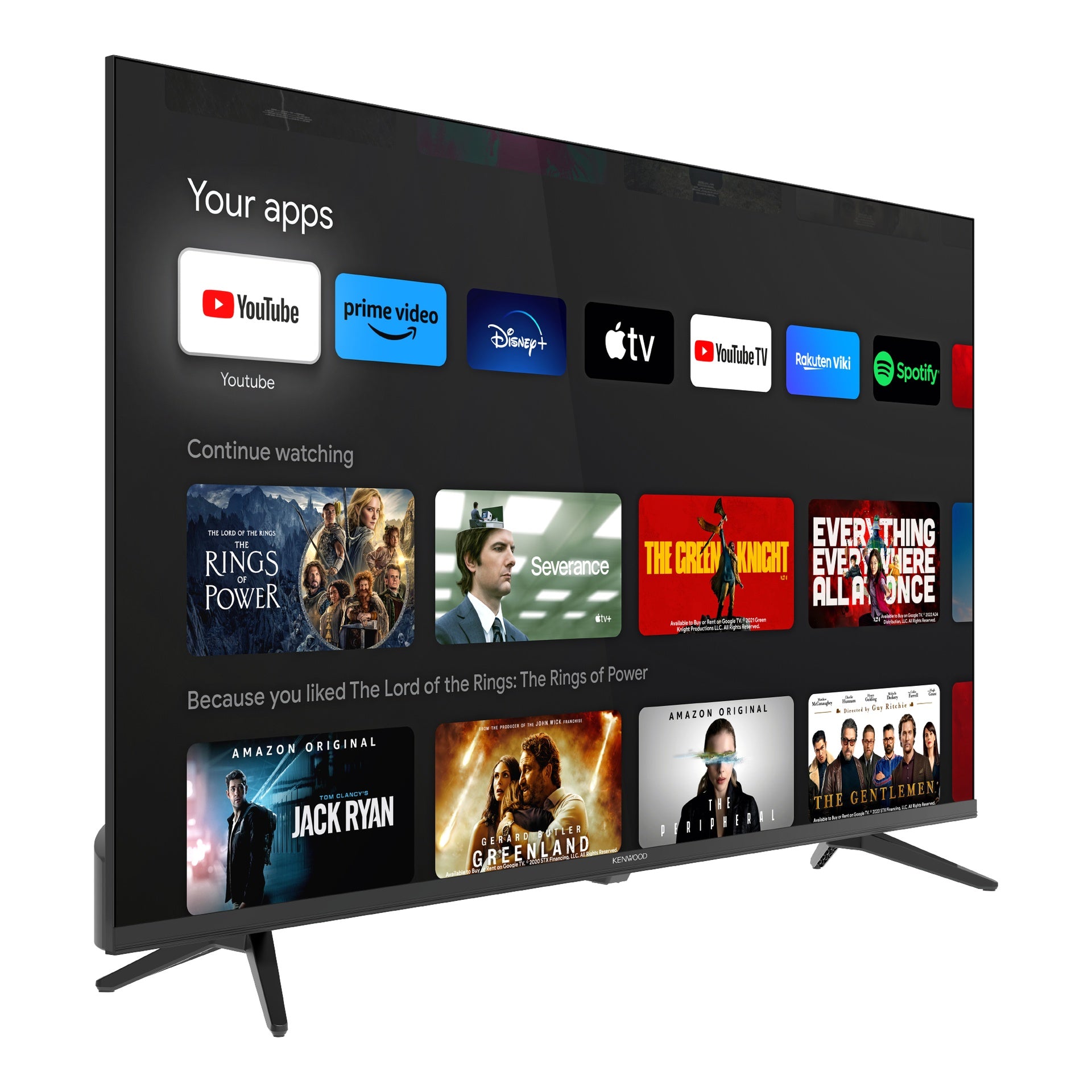 Kenwood Televisor 58" UHD 4K - LTK-K58B53G