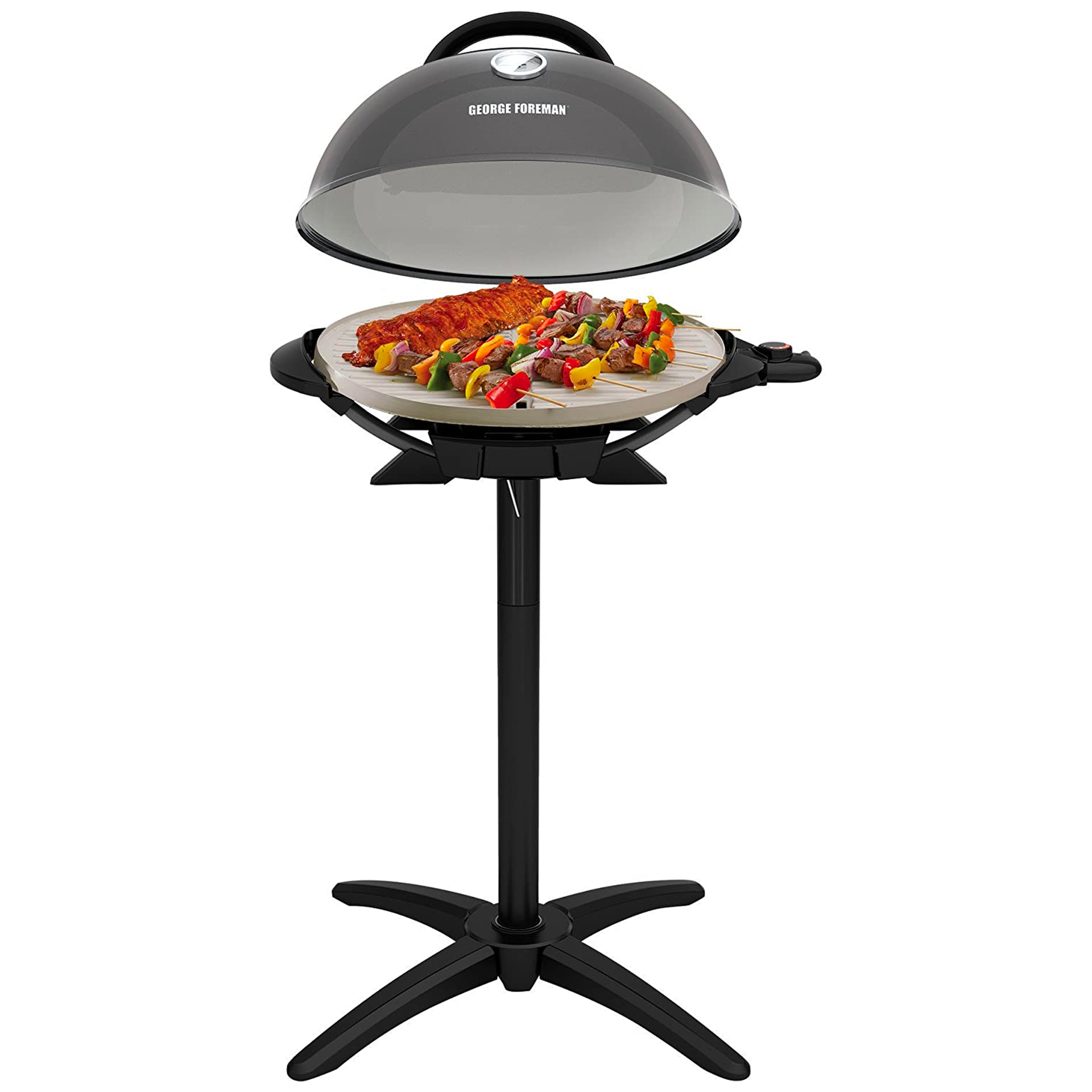 George Foreman Parrilla Grill 15 Porciones Con Pedestal GFO3320GM-LA Imagen secundaria del producto
